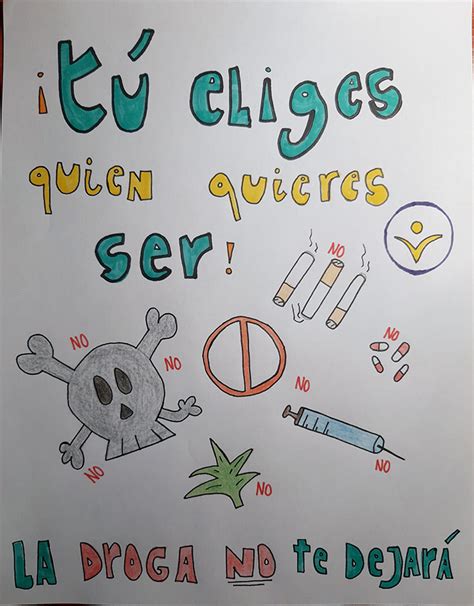 cartel sobre las drogas